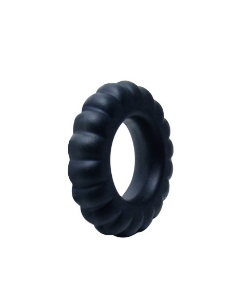 BAILE - TITAN varpos žiedas juodas 2 CM