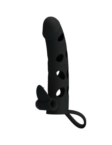 PRETTY LOVE - SILICONE COVER WITH VIBRATION 15.2 CM