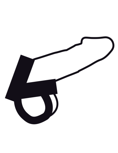 DARKNESS - SKIN RING FOR PENIS AND TESTICLES