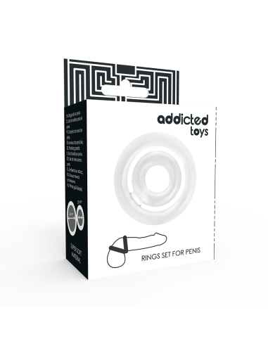 ADDICTED TOYS - POTENZ- C-RING PENIS CLEAR