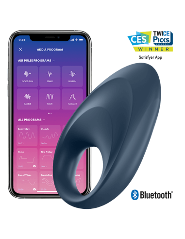 SATISFYER – GALINGO VIENO ŽIEDO VIBRAVIATORIAUS PROGRAMĖLĖ