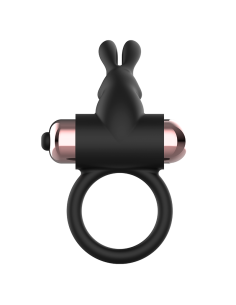 COQUETTE CHIC DESIRE - COCK RING WITH VIBRATOR BLACK- GOLD 2