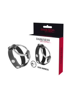 DARKNESS - BDSM COCK AND TESTICLE RING