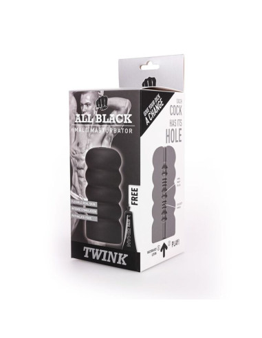 ALL BLACK - MASTURBATORIUS TWINK