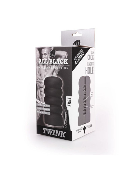 ALL BLACK - MASTURBATORIUS TWINK