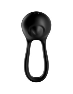 SATISFYER - MAJESTIC DUO ŽIEDINIS VIBRATORIUS JUODAS 2