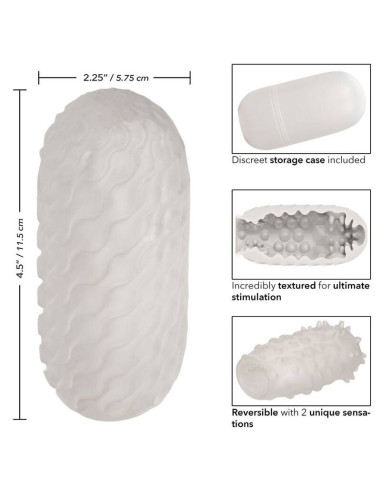 CALEXOTICS - GRĮŽTAMASIS NUBBY STROKER