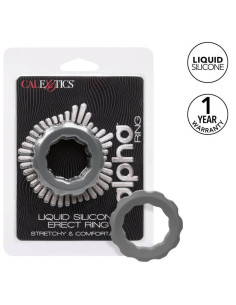 CALEXOTICS - ALPHA ERECT ŽIEDAS PILKAS 2