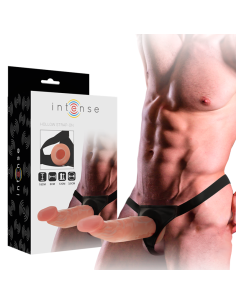 INTENSE - HOLLOW HARNESS WITH DILDO 18 X 3.5 CM