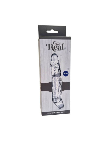 GET REAL - prailginimas, 19 CM, skaidrus