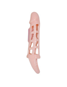PRETTY LOVE - HARRISON PENIS EXTENDER COVER WITH VIBRATION AND STRAP 13.5 CM 2