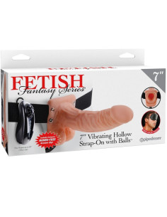 FETISH FANTASY SERIES - REGULIUOJAMI DIRŽAI SU NUOTOLINIO VALDYMO VALDYMU, REALYBIŠKAS VARPAS SU SĖKLĖMIS 17,8 CM
