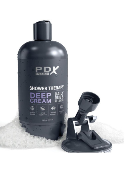 PDX PLUS - STROKER MASTURBATOR DISCREET DEEP CREAM SHAMPOO BOTTLE DESIGN
