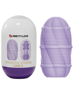 PRETTY LOVE – švelnūs dryžuoti kupidono masturbatoriaus kiaušinis