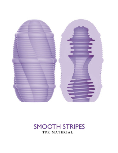 PRETTY LOVE - SMOOTH STRIPES CUPID MASTURBATOR EGG