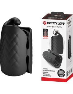 PRETTY LOVE - MANUAL MASTURBATOR FOR GLAND RECHARGEABLE VIBRATOR 2