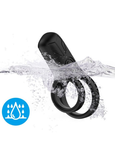 ARMONY - DOUBLE RING VIBRATOR BLACK