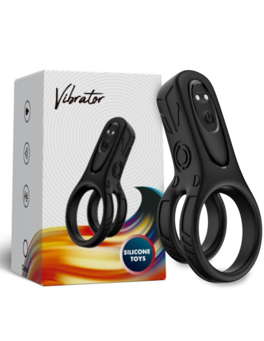 ARMONY - DOUBLE RING VIBRATOR BLACK