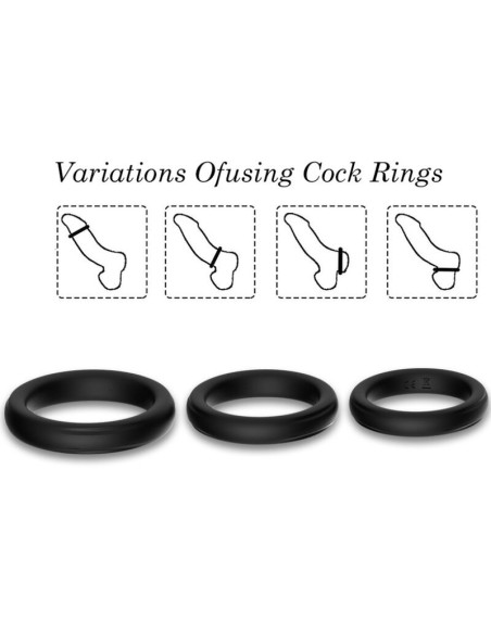 ARMONY - TRIPLE SILICONE RING LUMINOUS