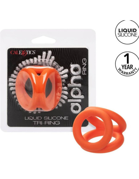CALEXOTICS - ALPHA TRI-ŽIEDINIS ORANŽINIS