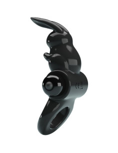 PRETTY LOVE - EXCITING RING RABBIT VIBRATOR RING 10 VIBRATIONS BLACK 2