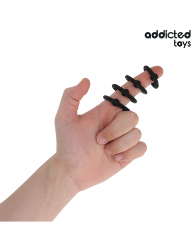 ADDICTED TOYS - SET OF PRESSURE SILICONE RINGS