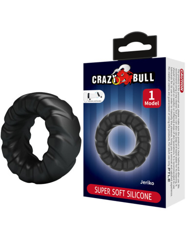 CRAZY BULL - JERIKO SILIKONINIS ŽIEDAS, MODELIS 1