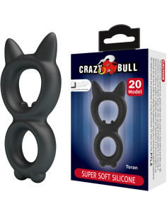 CRAZY BULL - TORAN DVIGUBAS SILIKONINIS ŽIEDAS, MODELIS 20 2
