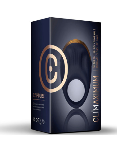CLIMAXIMUM - CAPTURE sensorinis penio žiedo vibratorius