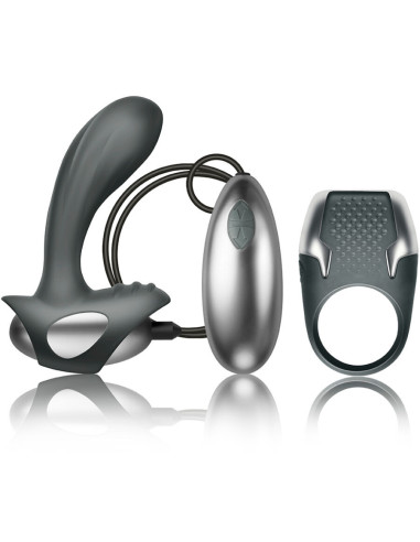 CLIMAXIMUM - EXCITE RINKINYS PENIES ŽIEDO VIELAI PROSTATOS MASAŽUOTUVAS