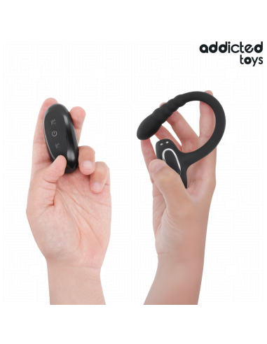 ADDICTED TOYS - P-SPOT VIBRATING COCK RING REMOTE CONTROL