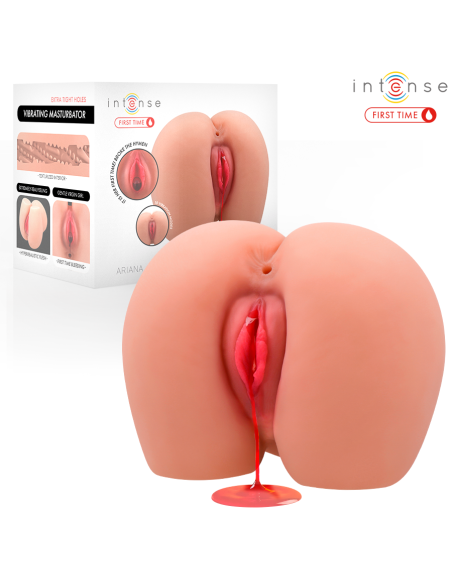 INTENSE FIRST TIME - ARIANA VIRGIN VIBRATOR MASTURBATOR WITH BLEEDING