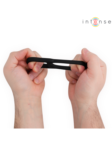 INTENSE - CONLETH ADJUSTABLE DOUBLE PENIS RING MODEL 3