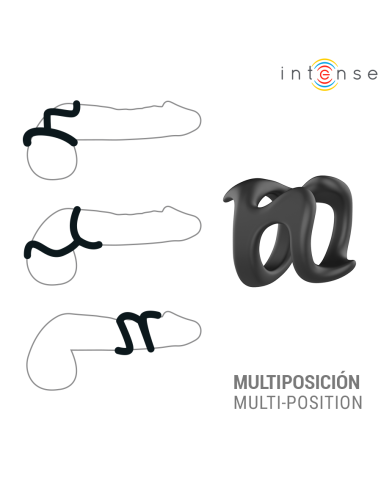 INTENSE - NIKOLAJ ADJUSTABLE PENIS RING MODEL 8
