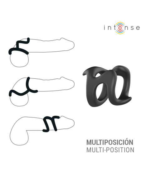 INTENSE - NIKOLAJ ADJUSTABLE PENIS RING MODEL 8