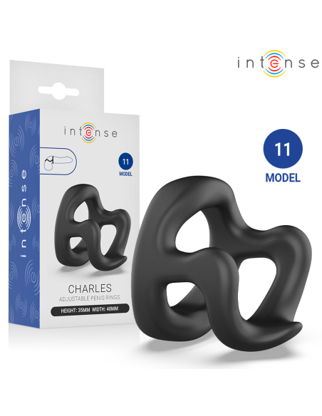 INTENSE - CHARLES ADJUSTABLE PENIS RING MODEL 11