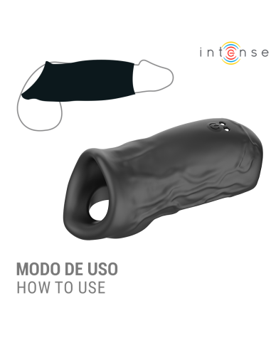 INTENSE - SEAN VIBRATING ADJUSTABLE PENIS RING MODEL 13