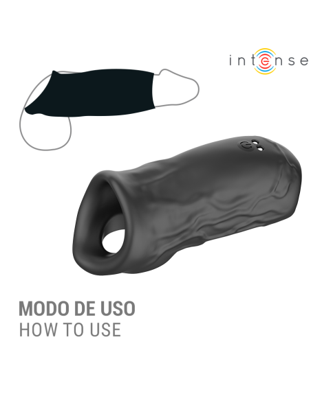 INTENSE - SEAN VIBRATING ADJUSTABLE PENIS RING MODEL 13