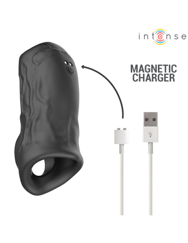 INTENSE - SEAN VIBRATING ADJUSTABLE PENIS RING MODEL 13
