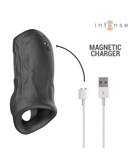 INTENSE - SEAN VIBRATING ADJUSTABLE PENIS RING MODEL 13