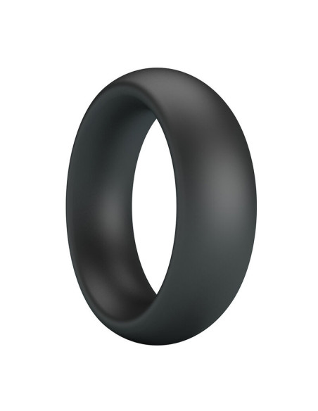 CRAZY BULL - ELIO SILICONE COCK RING BLACK
