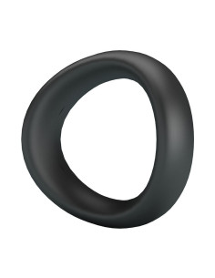 CRAZY BULL - VALEN ERGONOMIC SILICONE COCK RING BLACK