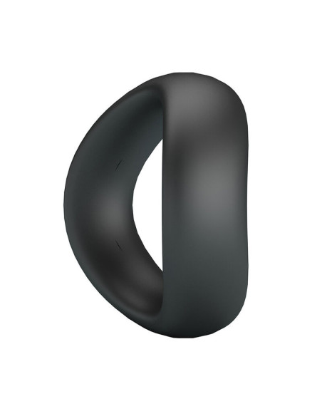 CRAZY BULL - VALEN ERGONOMIC SILICONE COCK RING BLACK