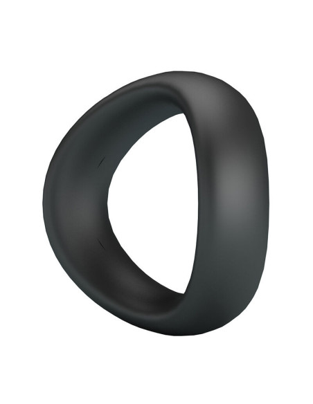 CRAZY BULL - VALEN ERGONOMIC SILICONE COCK RING BLACK