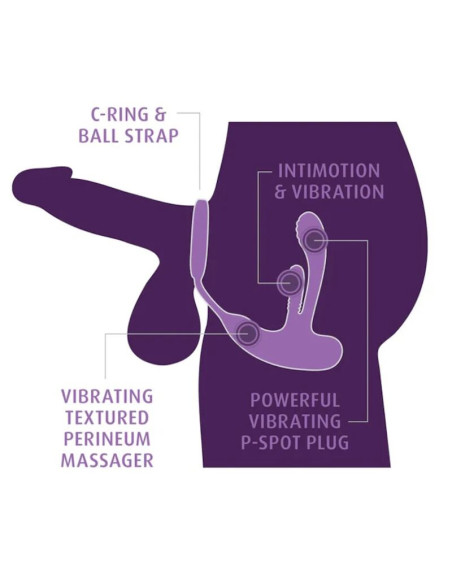ANAL FANTASY ELITE - ASS-GASM INTIMOTION RECHARGEABLE ANAL and PERINEAL STIMULATOR