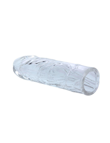 BAILE - PINK STIMULATING SILICONE PENIS COVER 13 CM