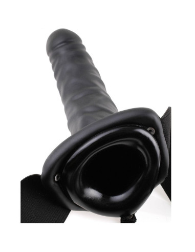 FETISH FANTASY SERIES - 19 CM TUŠČIAVULIAIS DIRŽELIAIS, JUODAS