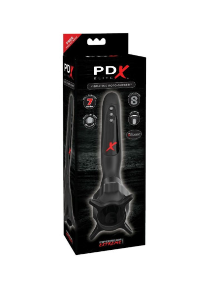 PDX ELITE - VIBRATING STIMULATOS WITH ROTO-SUCKER SUCTION