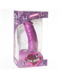 PINK ROOM - CONNOR REALISTIC DILDO PURPLE 16 CM 2