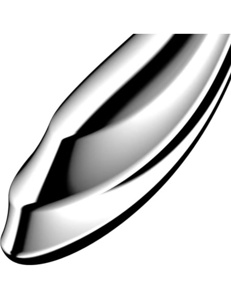 SATISFYER - PURE GRAVITY 2 NERŪDĖJANČIO PLIENO DVIGUBAS DILDO